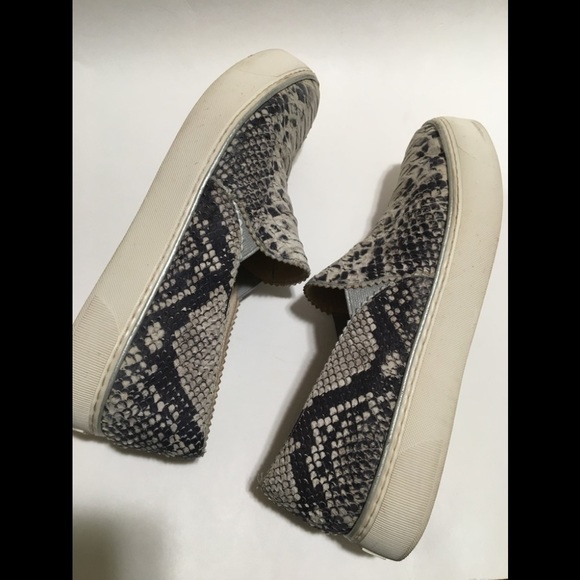 Stuart Weitzman Nugget Snake-Print Slip-On Sneaker - Picture 9 of 16